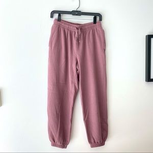 Richer Poorer Mauve Recycled Fleece Sweatpants
